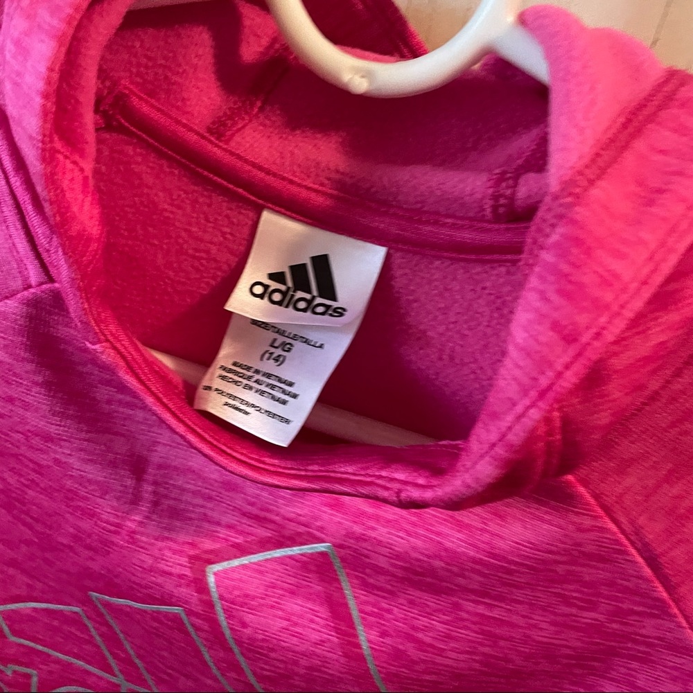 Adidas Girls hoodie - Picture 2 of 4